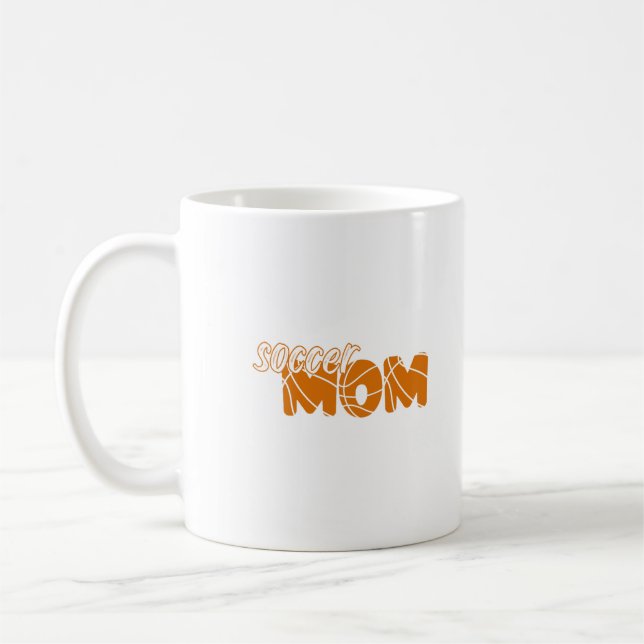 Soccer mamma kaffemugg (Vänster)