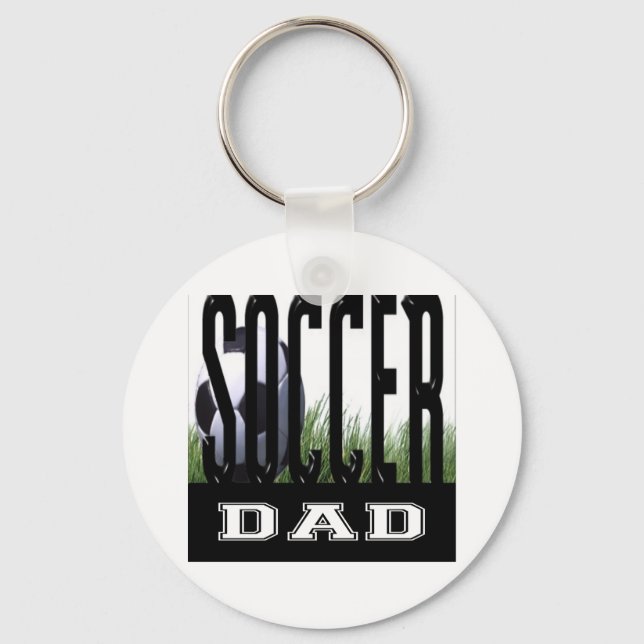 Soccer Mamma & Pappa Nyckelring (Framsida)