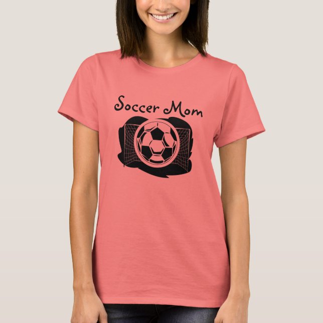 Soccer Mamma Ringer Tee (Framsida)