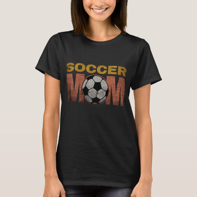 SOCCER MAMMA T-Shirt (Framsida)