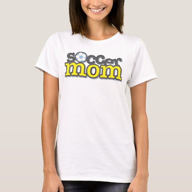 Soccer Mamma T-Shirt (Framsida)