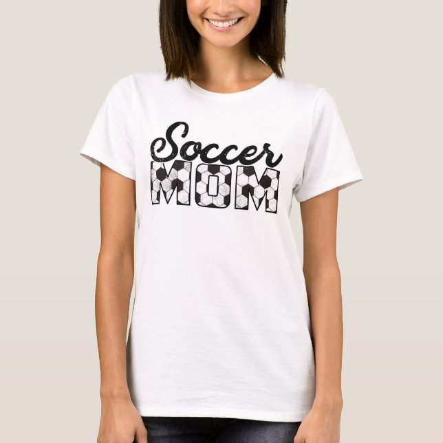 Soccer Mamma T-Shirt (Framsida)
