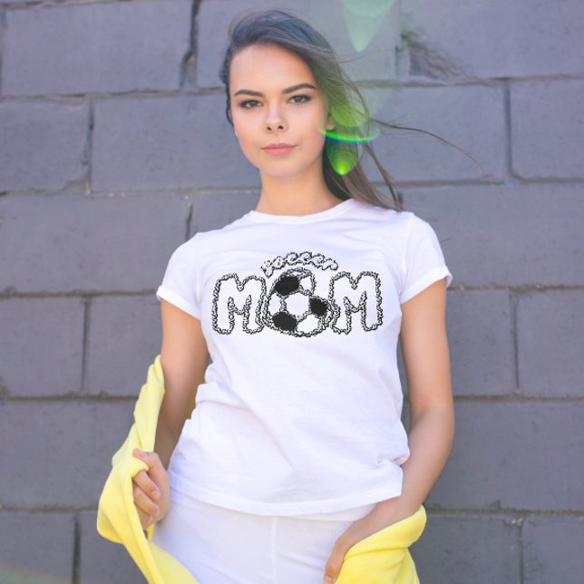 Soccer Mamma T-shirt (Skapare uppladdad)