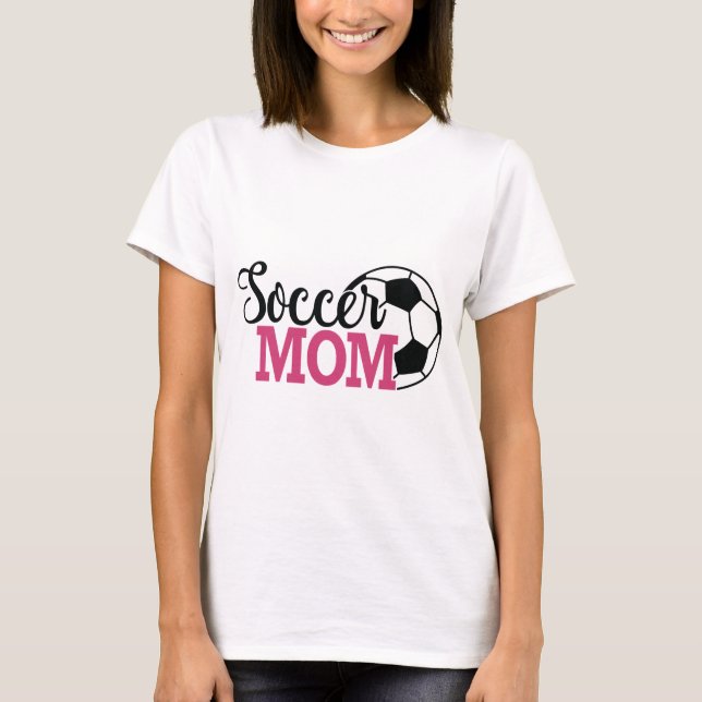 Soccer Mamma T-Shirt (Framsida)