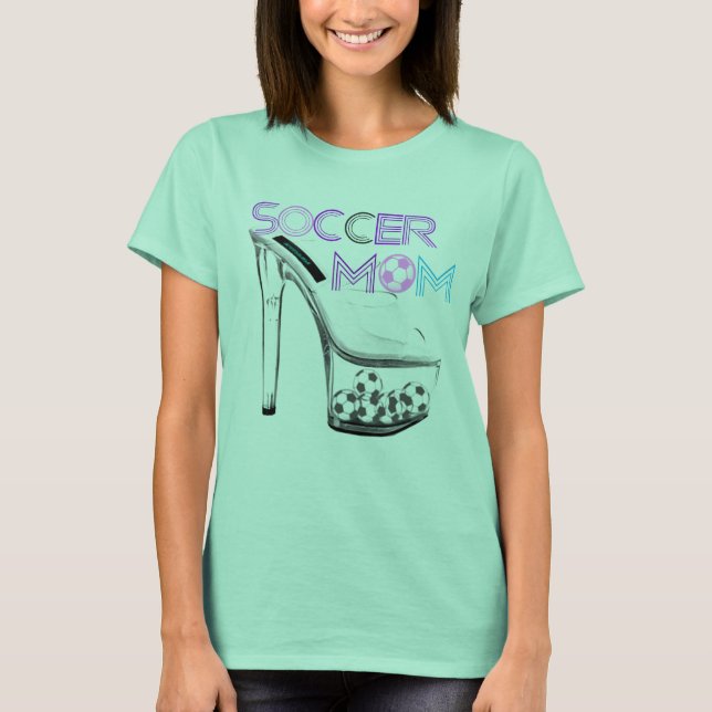 Soccer mamma t shiRt (Framsida)