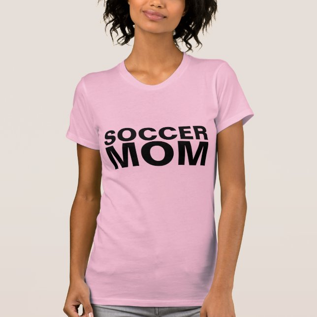 SOCCER MAMMA T-SHIRTS (Framsida)
