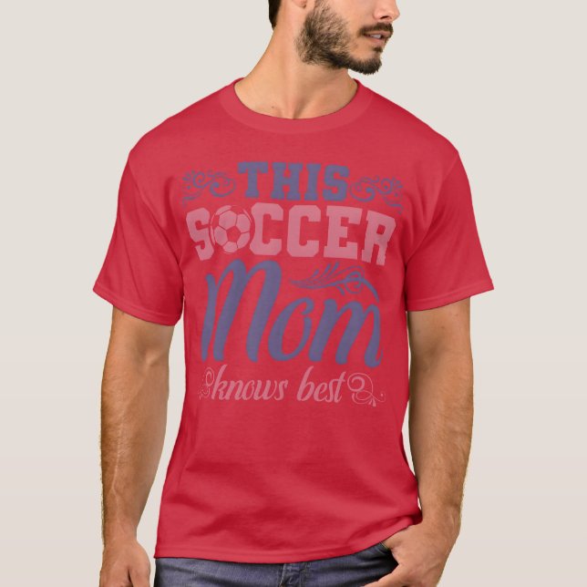 Soccer Mor vän T Shirt (Framsida)