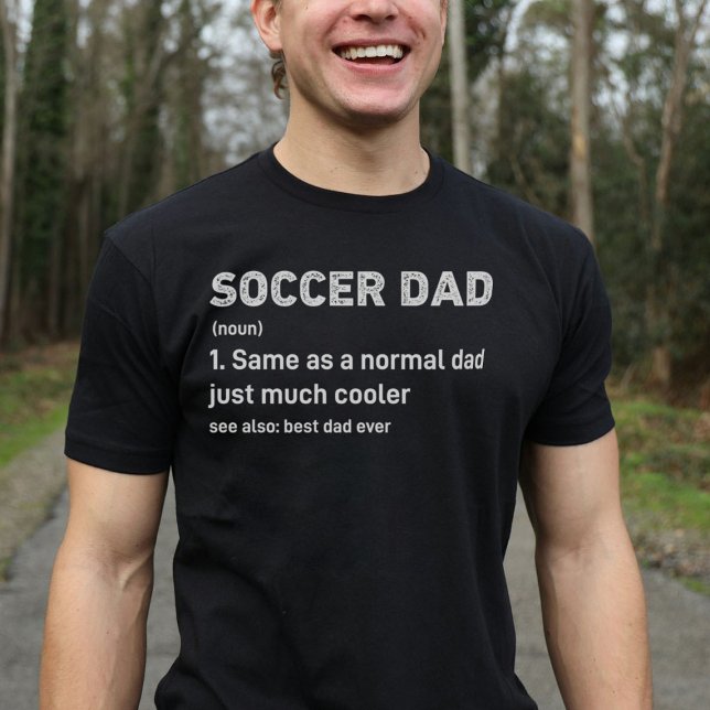 Soccer Pappa Funny Definition T Shirt (Skapare uppladdad)