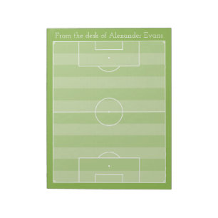 Soccer Pitch Anteckningsblock