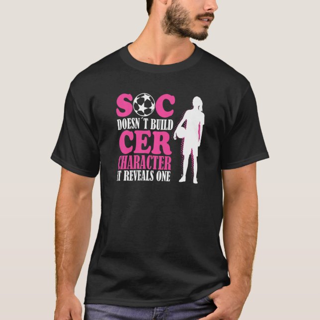 Soccer Players Soccer Team Graphic Women Girls Soc T Shirt (Framsida)