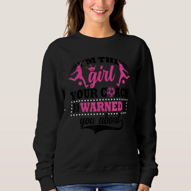 Soccer Players Soccer Team Graphic Women Girls Soc T Shirt (Framsida)