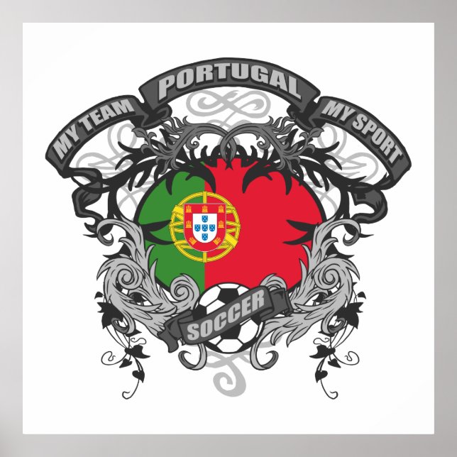 Soccer Portugal Poster (Framsidan)