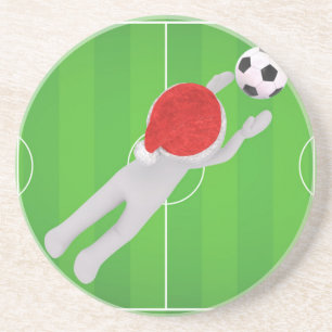 Soccer Santa Underlägg Sandsten