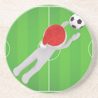 Soccer Santa Underlägg Sandsten