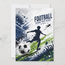 Soccer Save the Date | Football Wedding Announceme