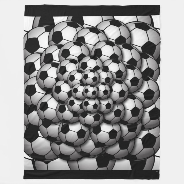 Soccer Season Fleece Blanket (Framsidan)