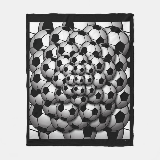 Soccer Season Fleece Blanket (Framsidan)