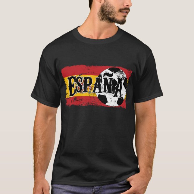 Soccer Shirt - Spanien Tee (Framsida)