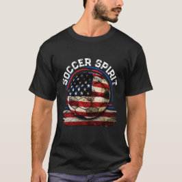 Soccer Spirit USA, American Soccer T Shirt