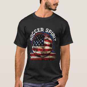 Soccer Spirit USA, American Soccer T Shirt