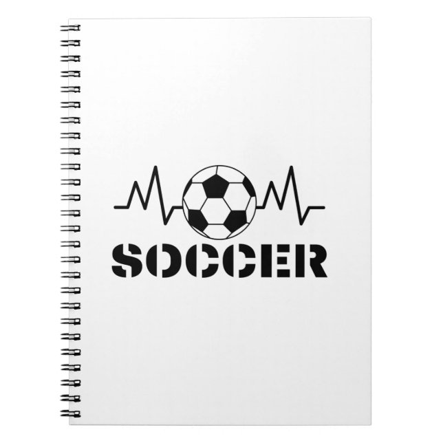 Soccer sports anteckningsbok (Framsidan)