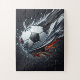 "soccer Stänk" Puzzle Pussel