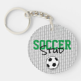 SOCCER STUD Boll Net Sports Black White Grönt Roli