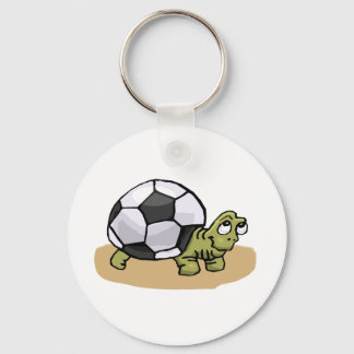 Soccer Turtle Nyckelring
