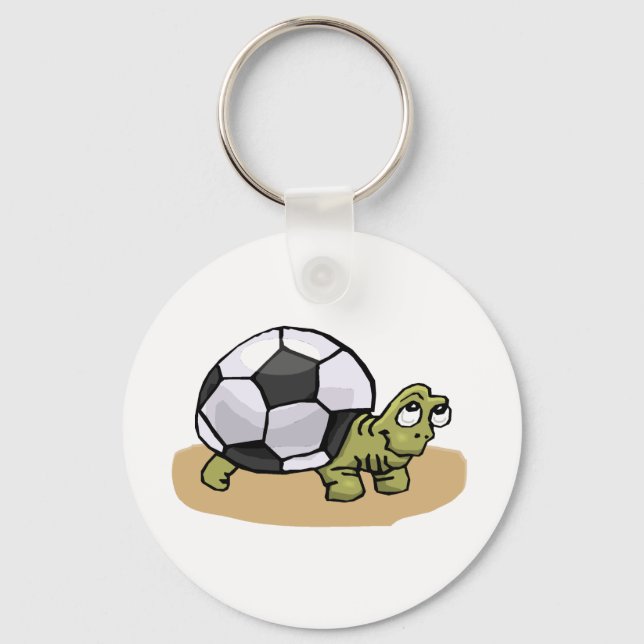 Soccer Turtle Nyckelring (Framsida)