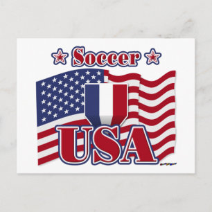Soccer USA Vykort