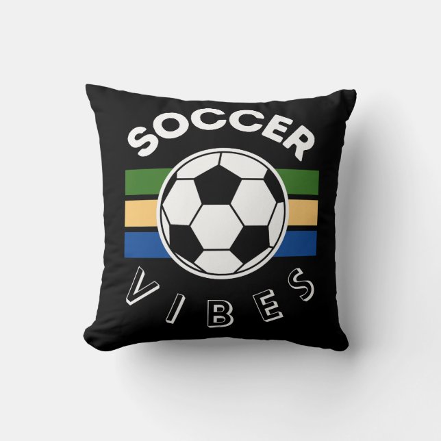 Soccer Vibes Kudde (Framsida)