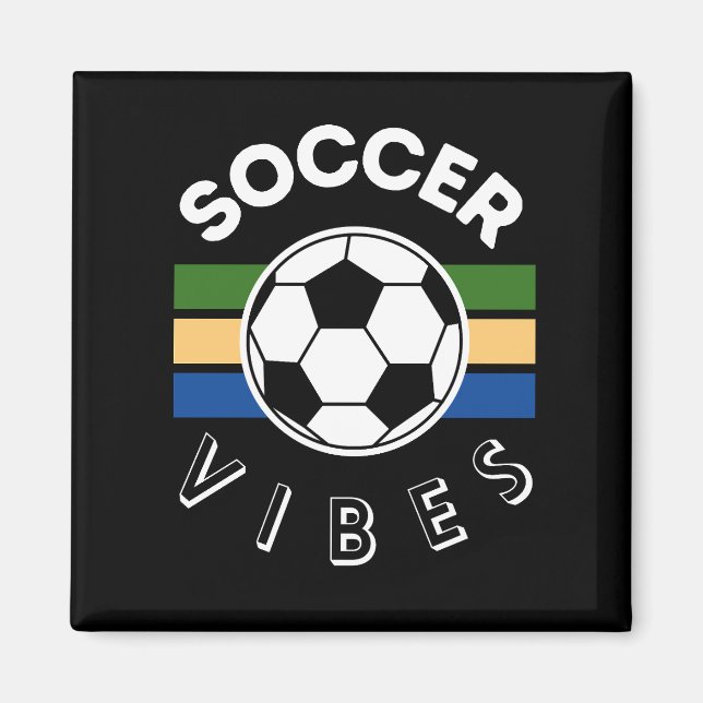 Soccer Vibes Magnet (Framsidan)