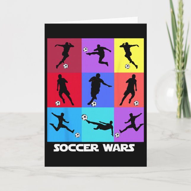 Soccer Wars - Spectaculär fotbollsspelare  Kort (Framsida)