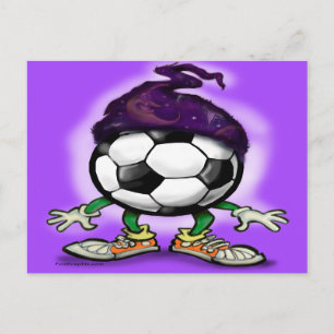 Soccer Wizzard Vykort