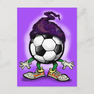 Soccer Wizzard Vykort