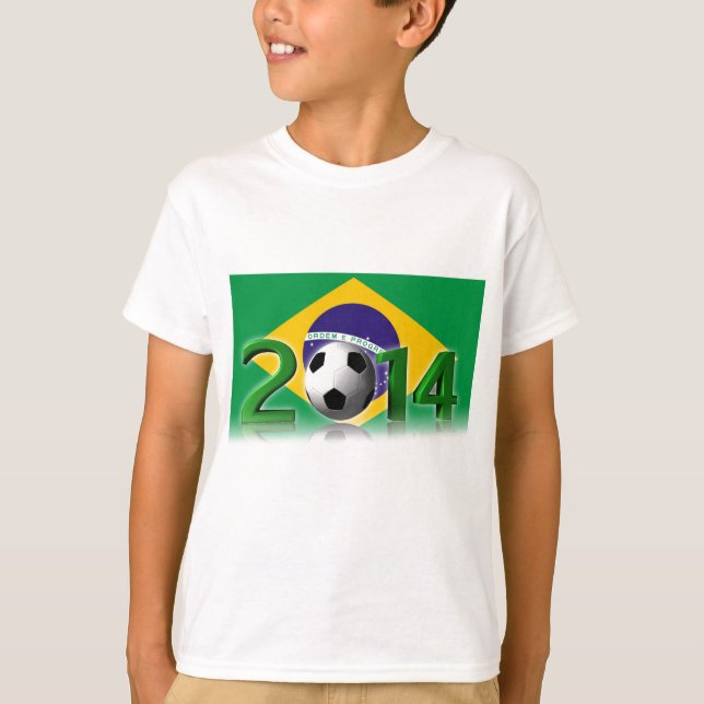 Soccer World Cup 2014 T Shirt (Framsida)