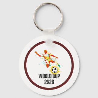 Soccer World cup 2026 Souvenir keychain Nyckelring