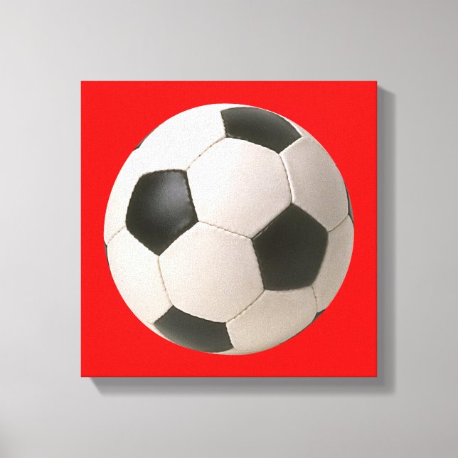 Soccerball Canvastryck (Framsida)