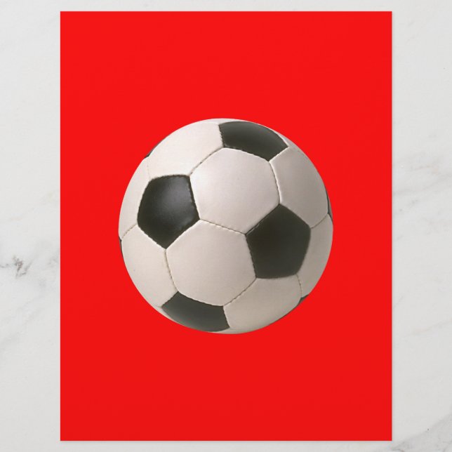 Soccerball Reklamblad (Framsidan)