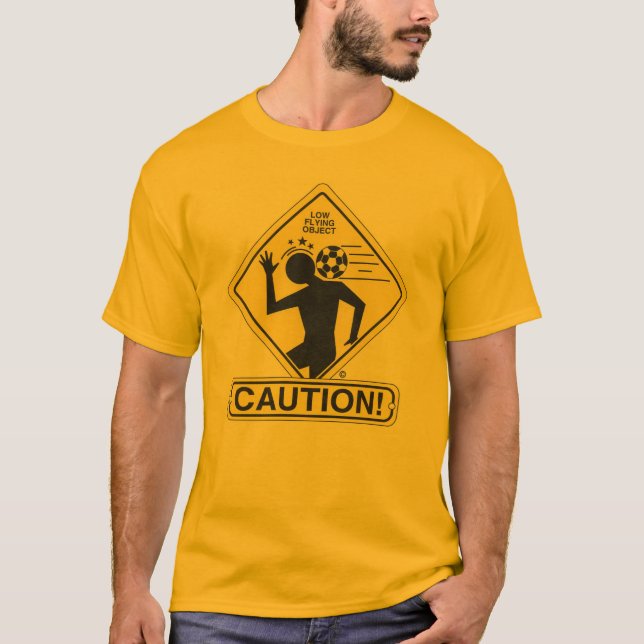SoccerCaution1 T-shirt (Framsida)