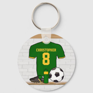 SoccerjerseyCustom Jenny Nyckelring