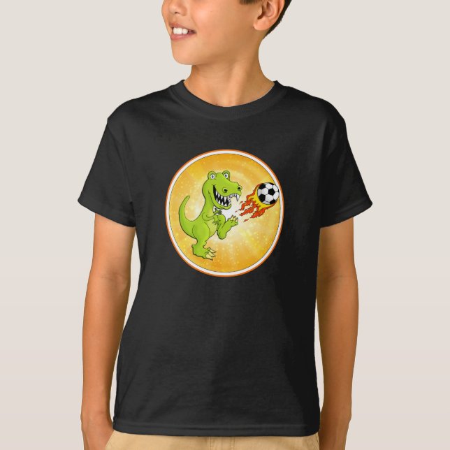 Soccersaurus T Shirt (Framsida)