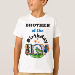 Soccitday Boy Sports Brother Birthday Shirt T Shirt<br><div class="desc">Firar födelsedag med denna speciella t-shirt,  personlig design</div>