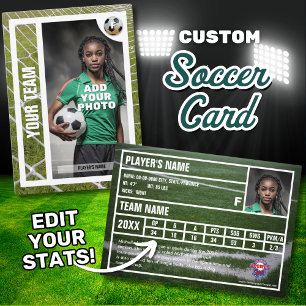 Socer/Football Player Trading Card Souvenir