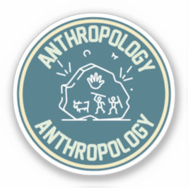 Social Antropologi, antropologi Student Klistermärken