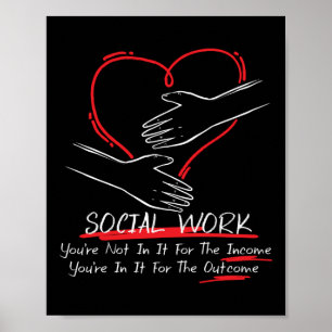 Social är inte med på inkomstsidan poster