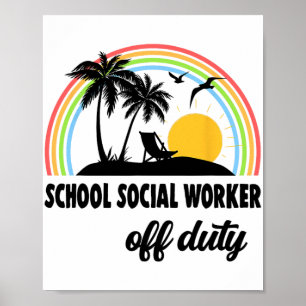 Social-arbetare som är arbetslösa efter skolårets  poster