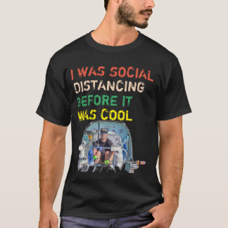 Social Avstånd, du måste bara bråka med det. T Shirt