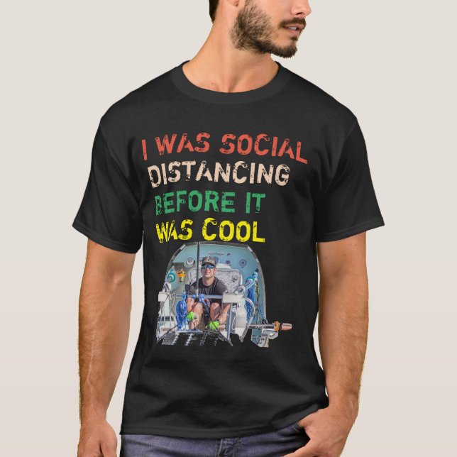 Social Avstånd, du måste bara bråka med det. T Shirt (Framsida)