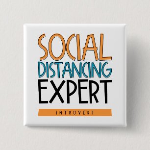 Social Avstånd expertintroduktion Knapp